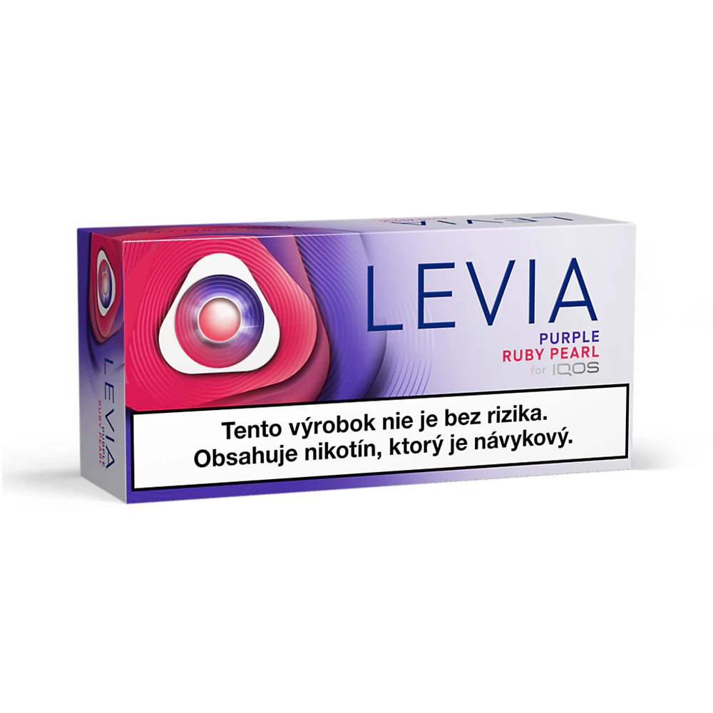 LEVIA Purple Ruby Pearl carton of 10 packs